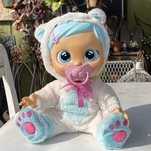 Cry Babies Kristal Gets Sick & Feels Better 14" Doll - Works Lights Sound Cute